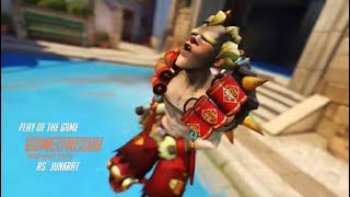 Quad kill with Junkratโs ult
