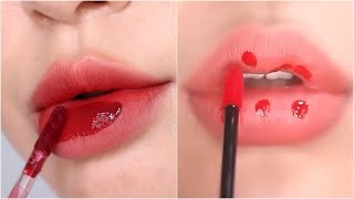 Korean Lipstick Tutorials | Korean Gradient Lips ♥ How To Gradient Lips
