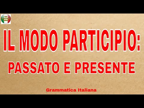 Video: Esilarante è un participio passato?