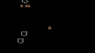 ATARI 7800 Asteroids Vector Edition OTHER GAME Hack WHITE VECTORS 20050724 HOMEBREW