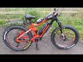 Fatbike haibike full fatsix out on the moors of Glastonbury