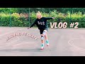 Trip to the ROLLER RINK // Basic steps - Learning to skate Vlog #2