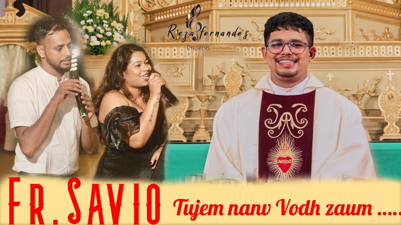 Toast song Fr. Savio tujem nanv vodh zaum #konkanisongs #konkani #toastsong #newmusic #music #singer