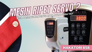 HAKATORI 818 SERVO SNAP-ON BUTTON INSTALLATION MACHINE | SINAR TOKO TIGA