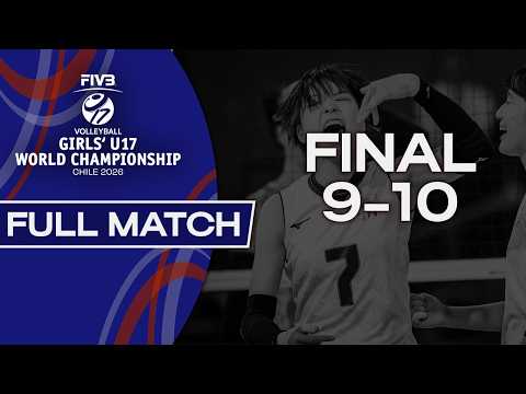 vs.  - Final 9-10 | Girls' U17 World Championship - 2026