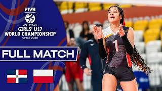 Dominican Republic vs Poland - Final 9-10 Girls U17 World Championship