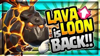 LAVALOON is BACK!! Insane Lava Hound Balloon Ladder Deck - Arena 9 to Arena 11 - Clash Royale