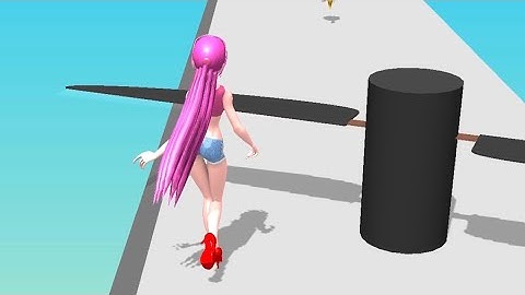 ‎Hair Rush - All Levels Gameplay Android, iOS