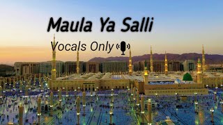 Maula Ya Salli Wa Sallim (Vocals Only)Music Free Sami Yusuf