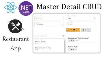 Asp.Net Core Web API Master Detail CRUD