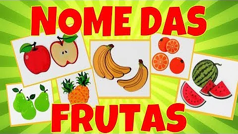Como descobrir o nome de uma fruta?