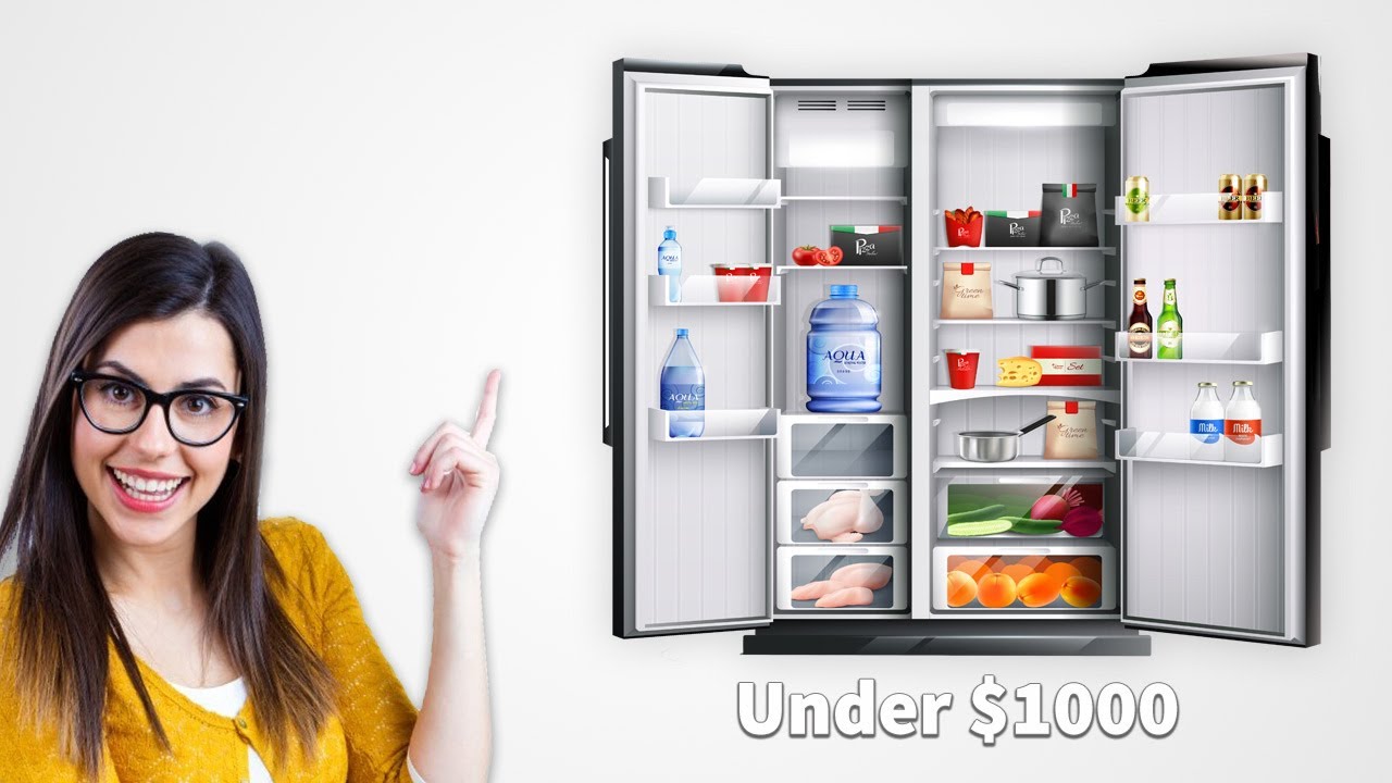 Best Refrigerator Under $1000 | Top is 25 Cu Ft