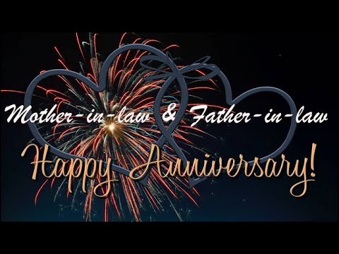 Anniversary Status for Mother in Law and Father in Law