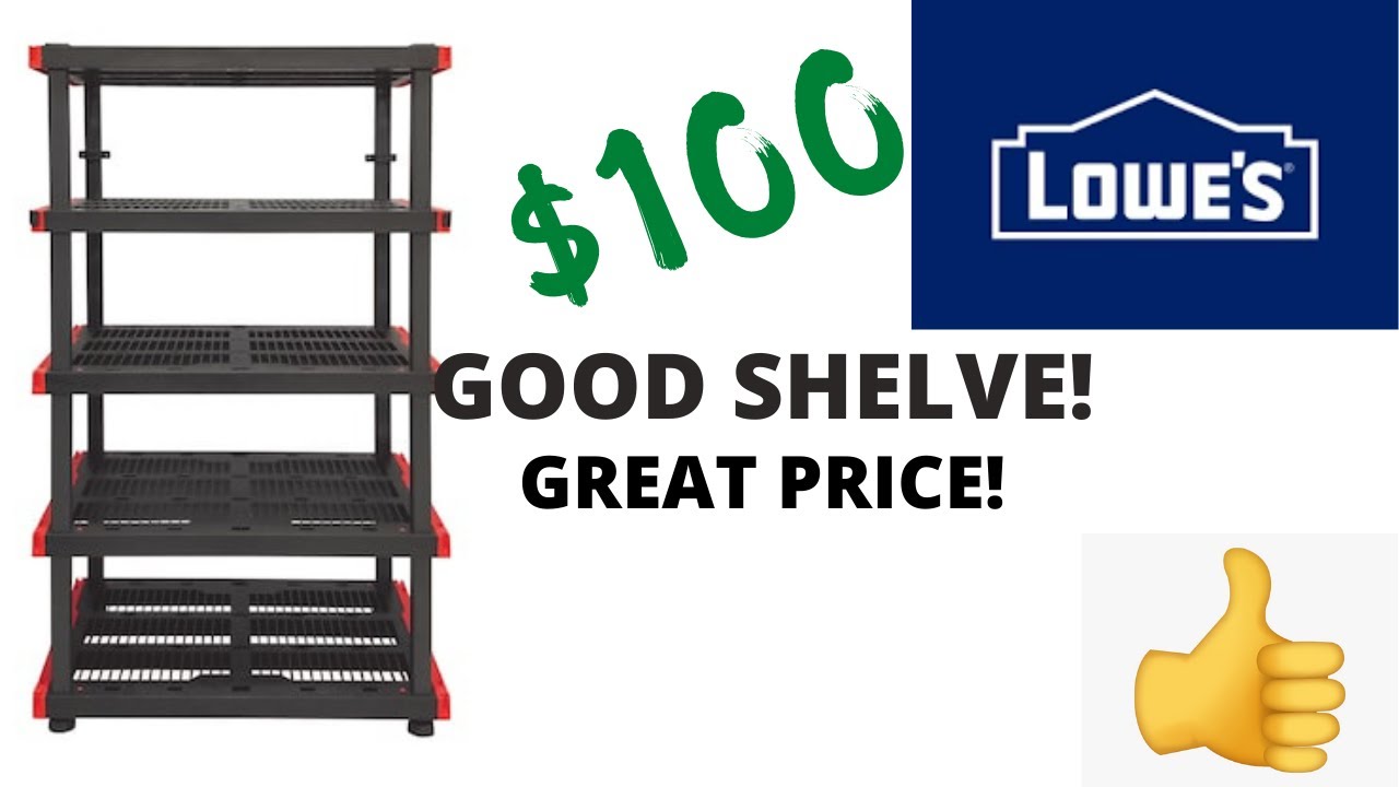 Craftsman 5-Tier Shelving Unit Only $49.98 Shipped on Lowes.com (Regularly  $75)