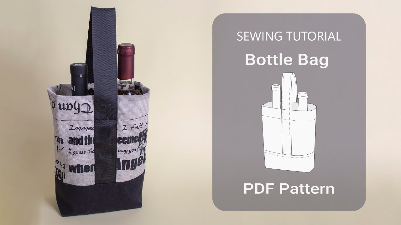 DIY Bottle Bag: Sewing the Perfect Accessory for Picnics and Outings.