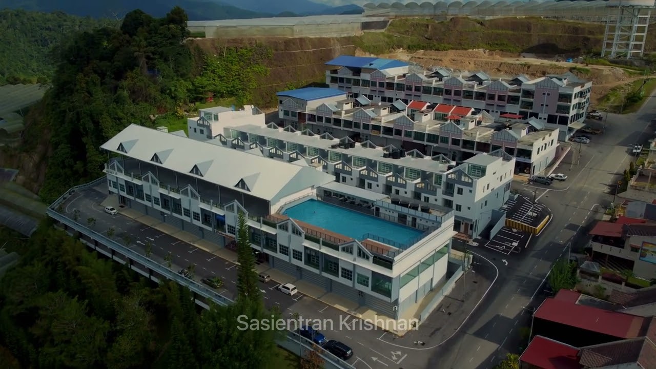 Calm Housing Street | Cinematic | Drone Highlights Only | DJI Drones | Cameron Highlands