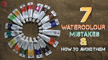 7 Watercolor Struggles / Mistakes & How to Avoid them / Shilpo Samagra { S .1 - E . 7 }