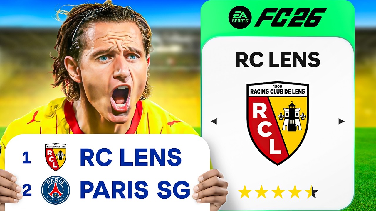 I Rebuild RC Lens to FINALLY Dethrone PSG!