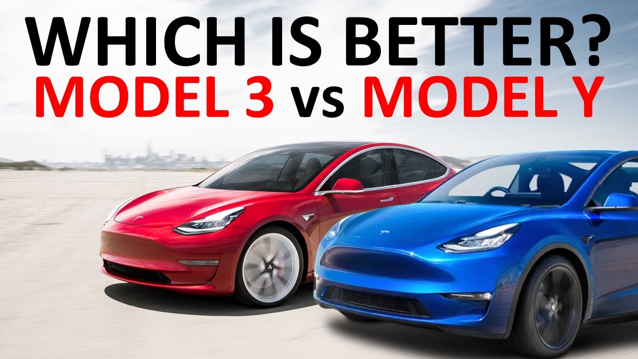 Tesla Model Y Vs Model 3 Key Metrics Compared In Video Charts
