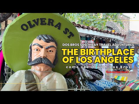 Video: Jalan Olvera di El Pueblo de Los Angeles