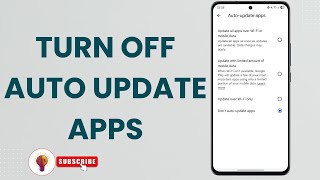 How to Turn Off Auto Update Apps on Android Phone | Stop Automatic Updates Apps?