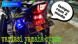 BYSON modif Garuk Tanah tutorial pasang Tapak lebar Upside down Arm Velg Part 1