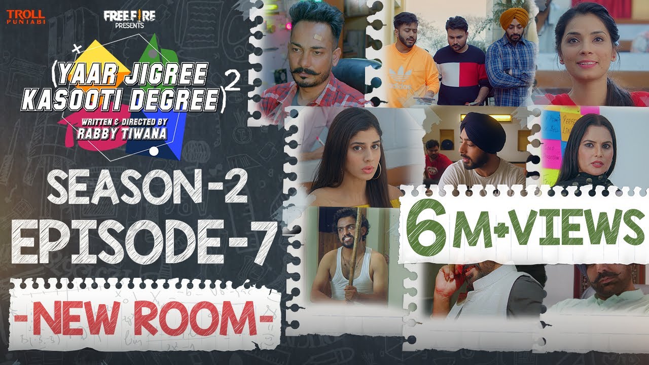 Download Yaar Jigree Kasooti Degree Season 2 | Episode 7 - NEW ROOM | Latest Punjabi Web Series 2020