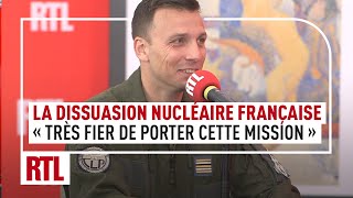 La dissuasion nucléaire : "Très fier de porter cette mission pour la France"