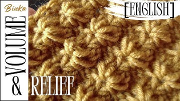 [English] Extremely voluminous embossed stitch.