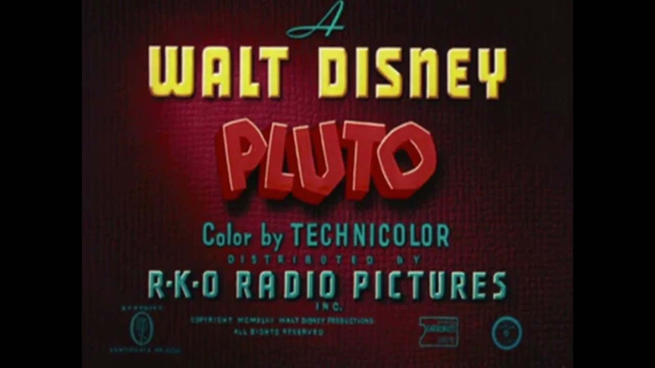 Pluto - Pluto's Purchase • 1948, RKO Titles