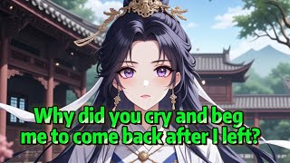 Why did you cry and beg me to come back after I left?