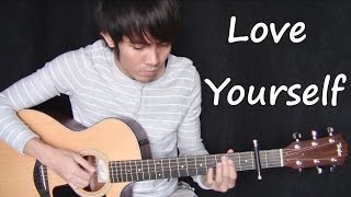 Love Yourself - Justin Bieber (fingerstyle guitar cover) chords