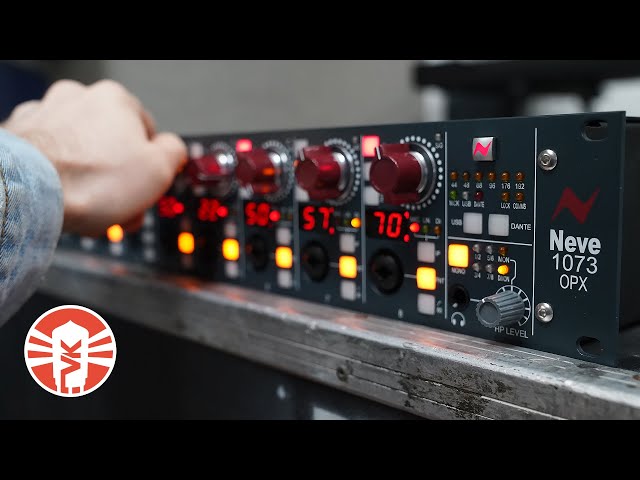 Neve Launches 1073OPX With Eight Remote-Controlled 1073 Mic Pres