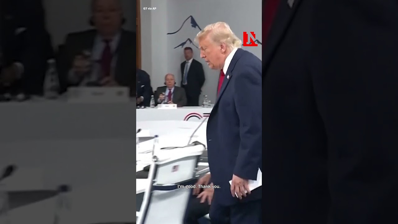 Trump Says ‘I’m The Boss’ To G7 Leaders After Arriving Late For Meeting