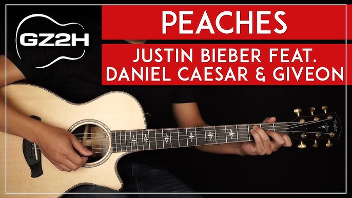 The easiest way to play Justin Bieber's Peaches in 30 seconds