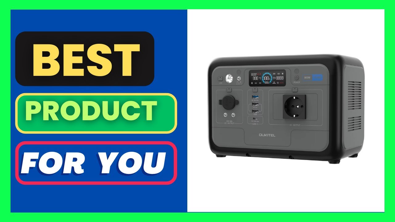 Oukitel P800E Energy Storage Power Station 800W 512WH Multi