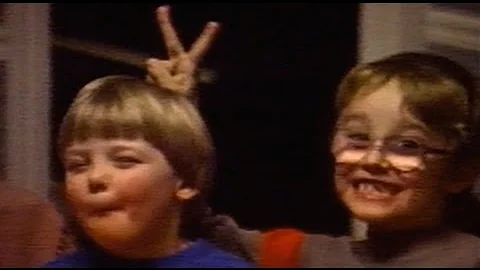 TJ's Family Thanksgiving And His Sisters Sixth Birthday At Their Cousins House In The Year 1989!