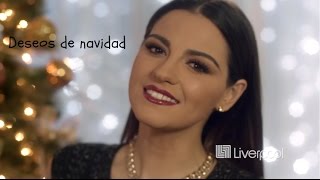 Video thumbnail of "Maite Perroni ft.Jesús Navarro "Deseos de navidad" (Video official)"