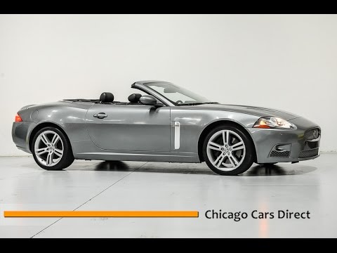 Chicago Cars Direct Reviews Presents a 2007 Jaguar XK XKR Convertible - SAJWA44C579B14685