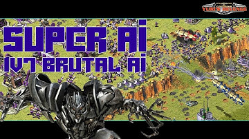 Tesla Defense! - 1v7 SUPER BRUTAL AI ( Command & Conquer - Yuri