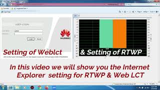 Setting Of Internet Explorer 8 For Rtwp Web Lct Delta Telecom