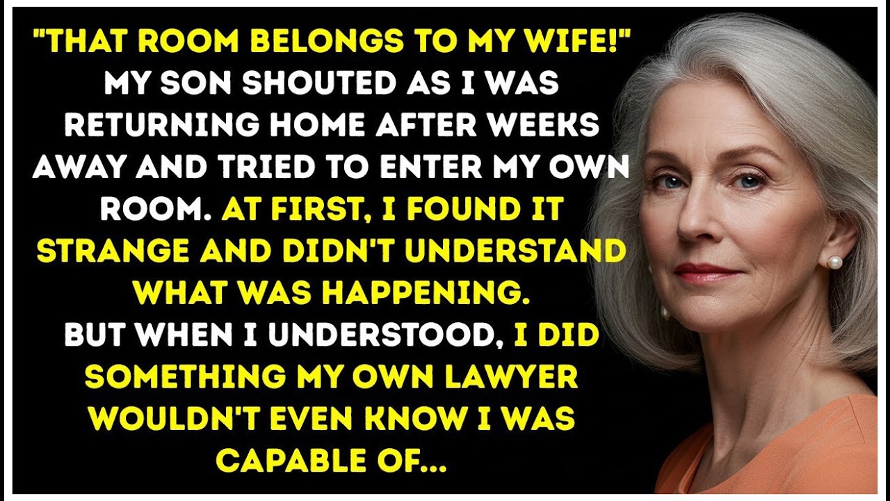 My Son Yelled, 'That Room Is My Wife's!' When I Tried To Walk Into My OWN Bedroom!