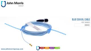 Low-noise, blue coaxial cable | John Morris Group
