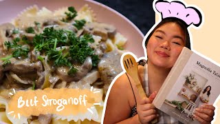 An easy dinner recipe from Joanna Gaines' | Beef Stroganoff | Cook with Cyra 👩🏻‍🍳 | Cyra Kirsten