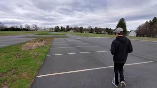 Mini Apprentice S flight and a landing crash