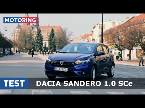 2021 Dacia Sandero 1.0 SCe | test | Motoring TA3 obrazok