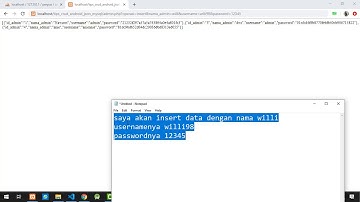 CRUD Mysql PHP JSON Tabel Admin Anggota dan Buku