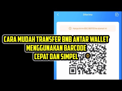 Cara Mudah Transfer BNB Antar Wallet Menggunakan Barcode | Cepat & Simpel