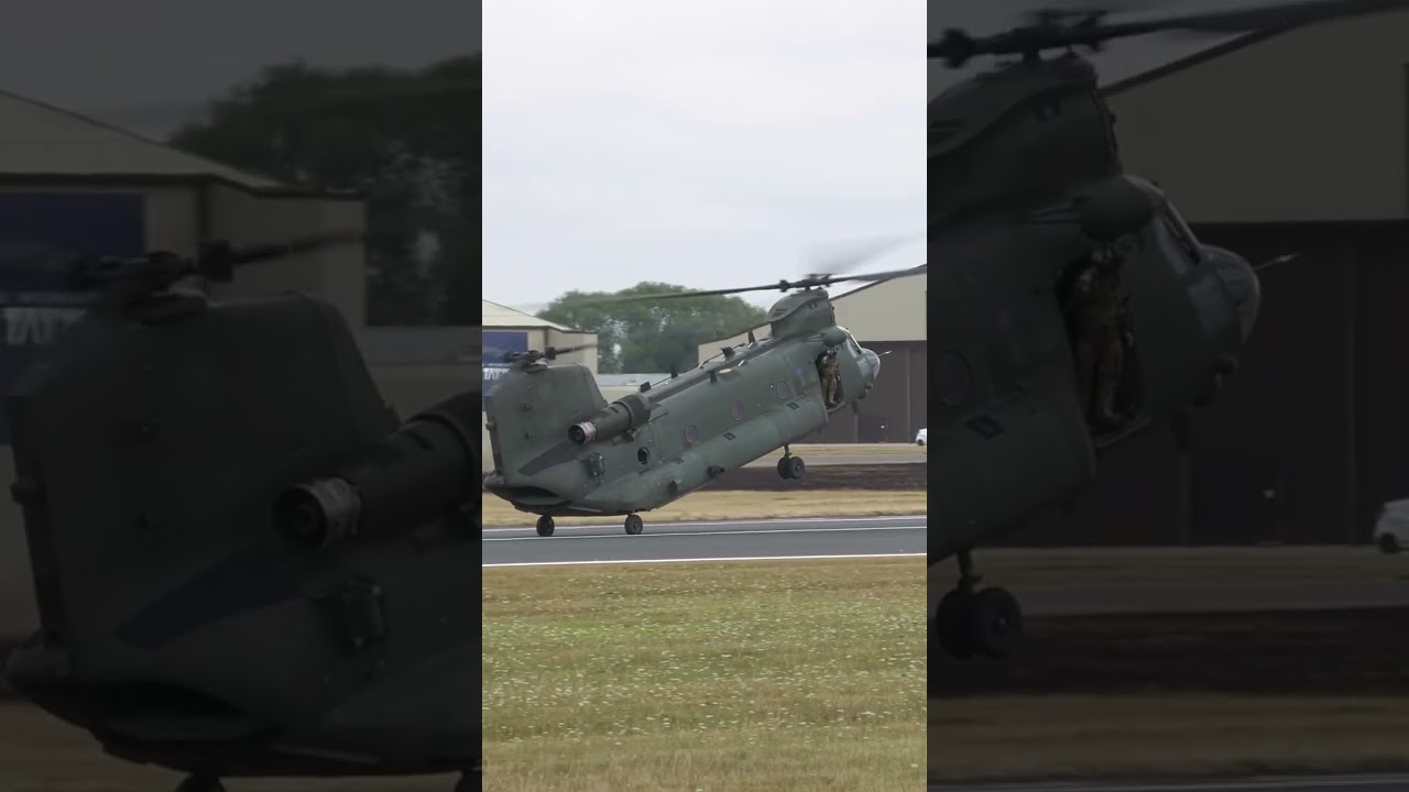 Advanced Military helicopter taking off