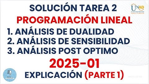 Parte 1. Tarea 2–programación lineal análisis de modelos para la optimización de recursos 2025-01